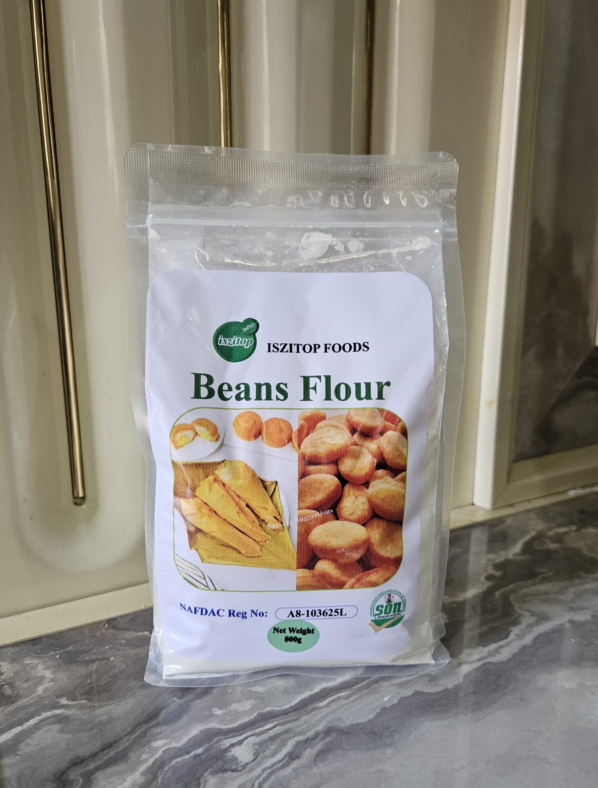 ISZITOP FOODS BEANS FLOUR 800g